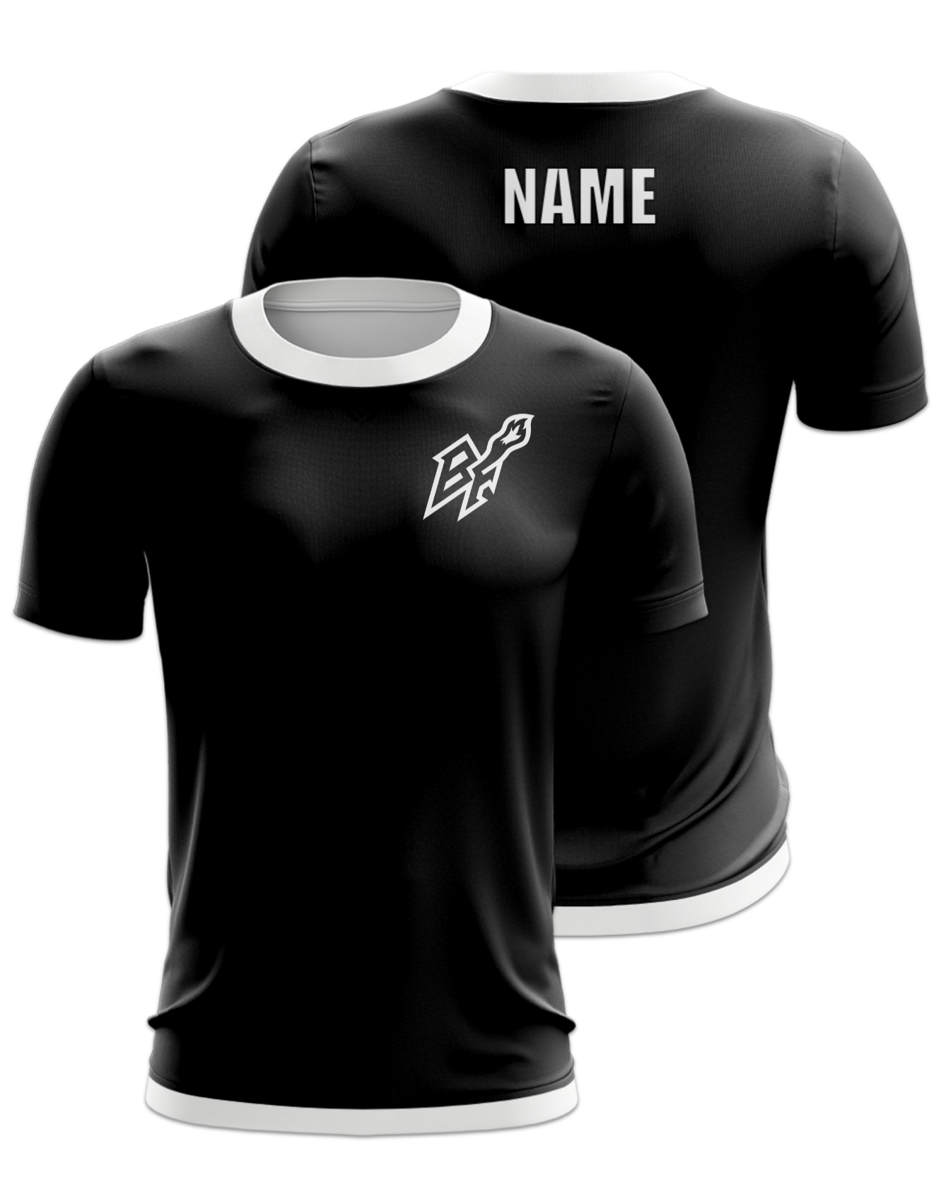 Rendered product preview, stack