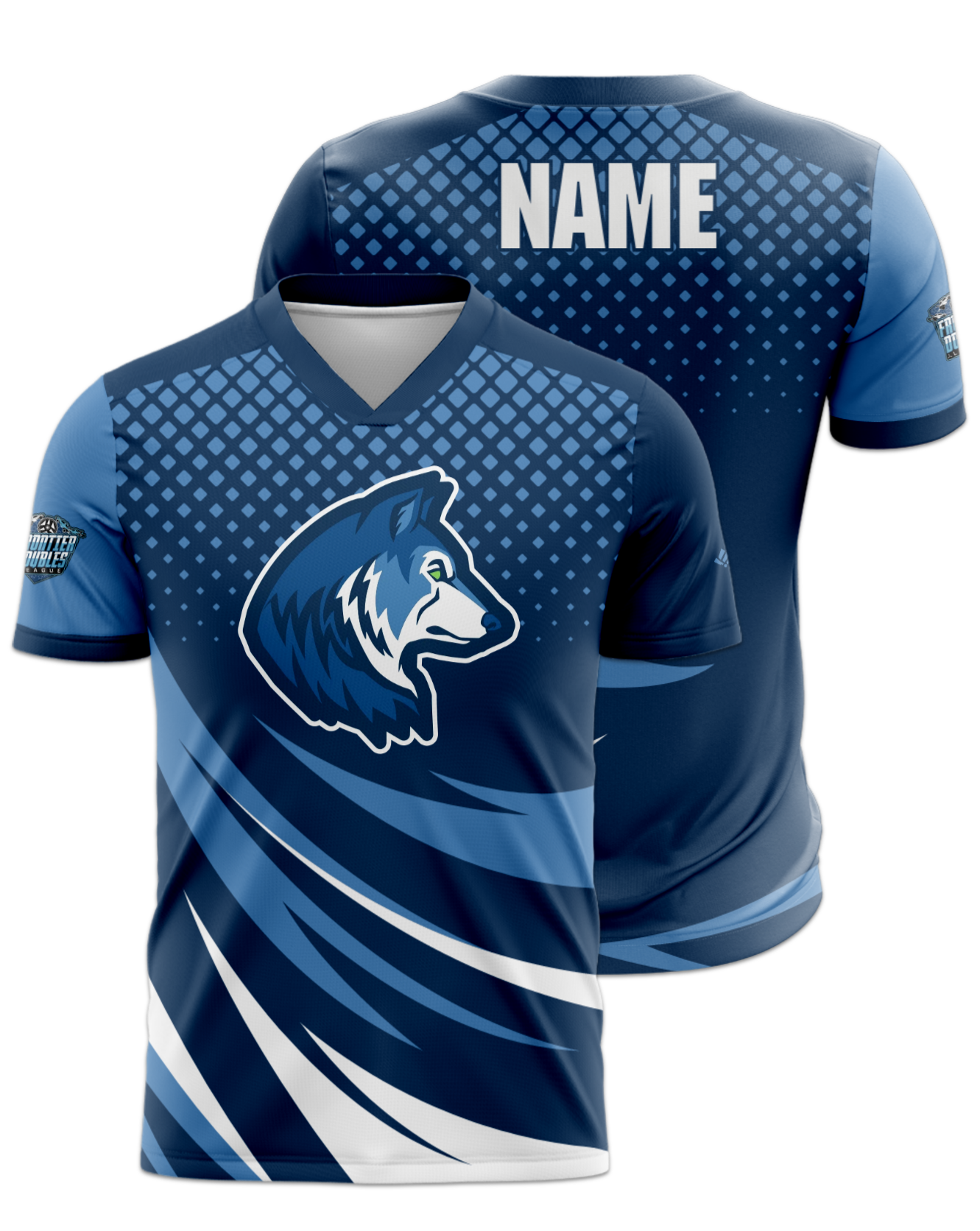 Rendered product preview, stack