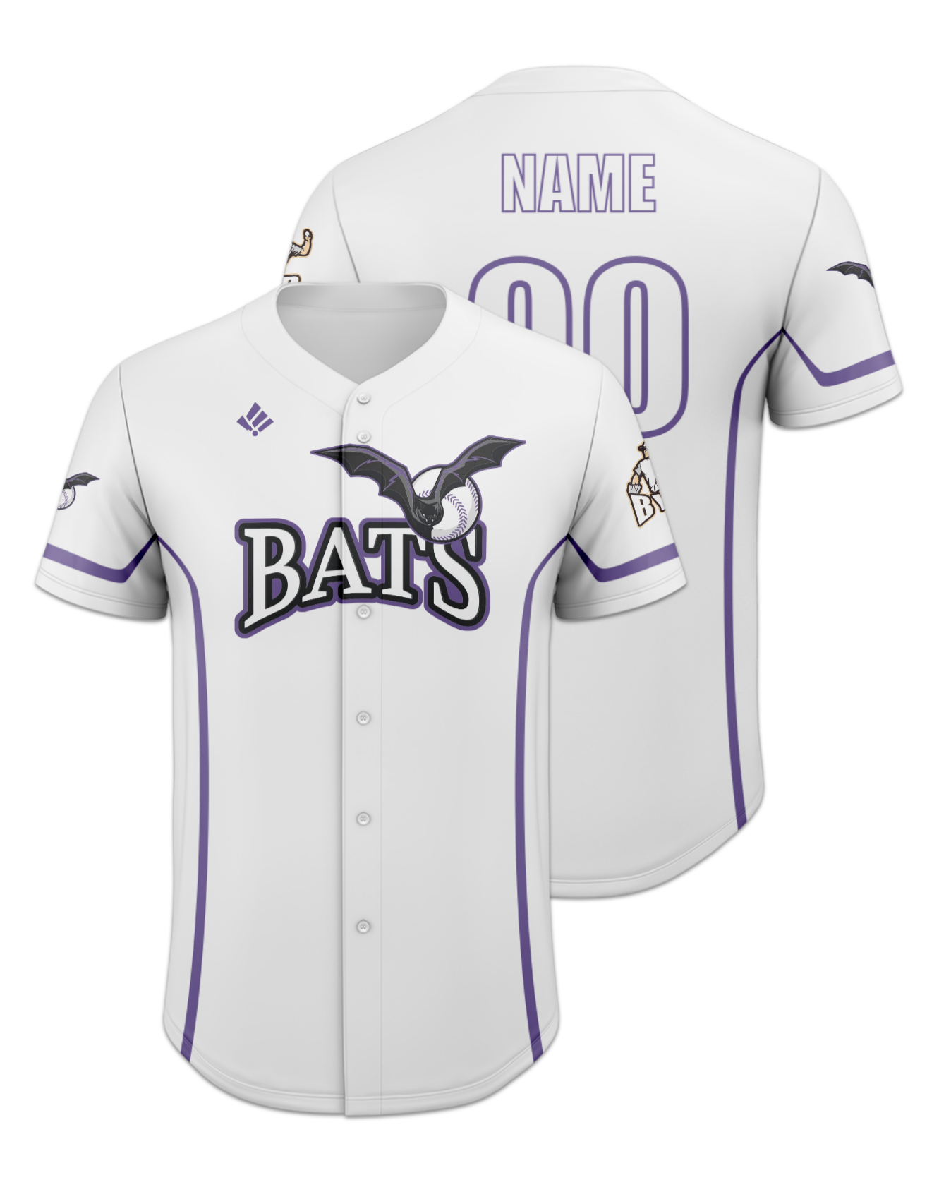 Rendered product preview, stack