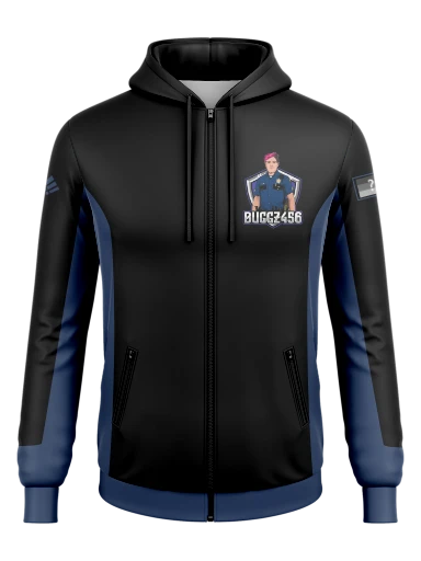 Buggz456 Zip-Up Hoodie preview, front