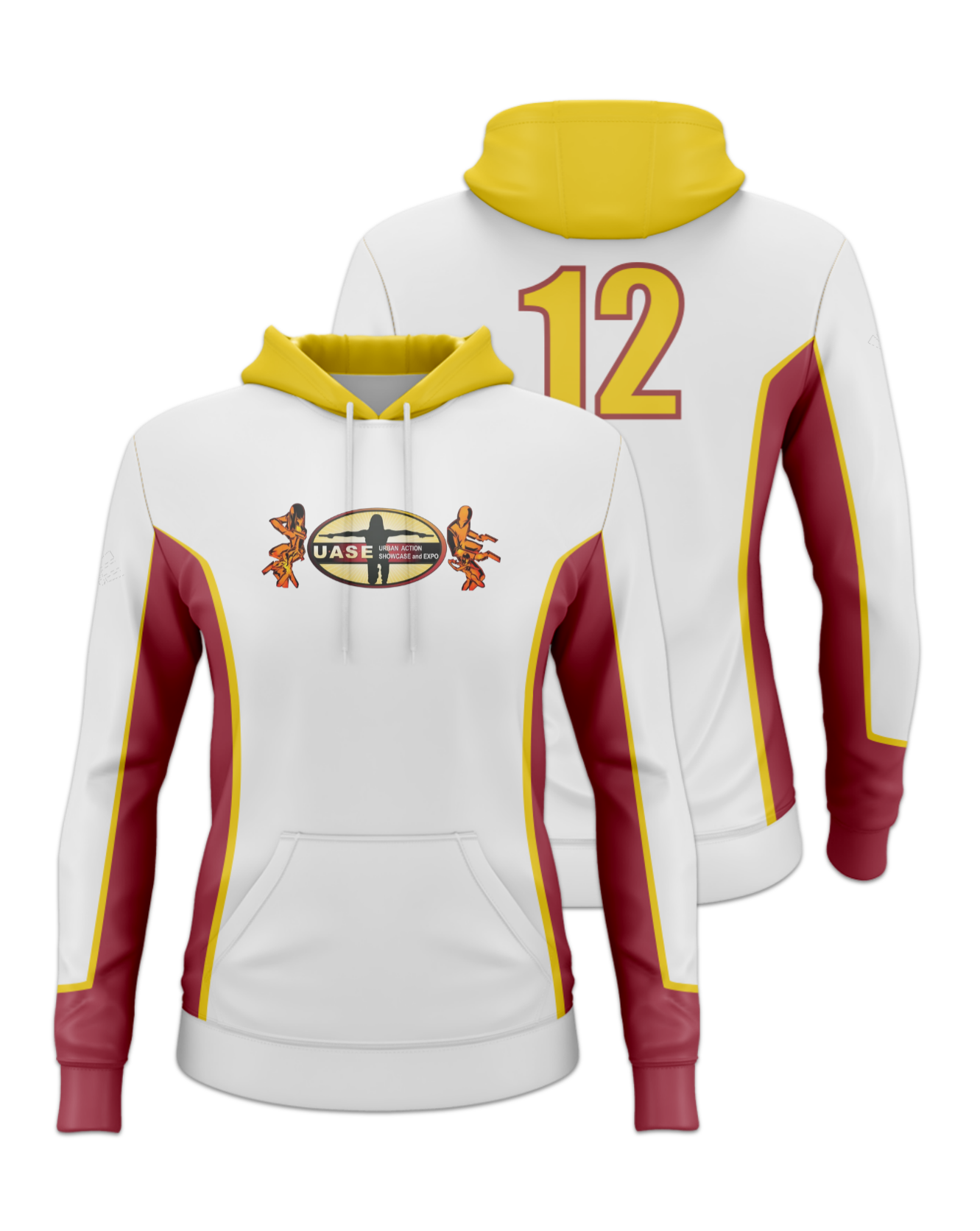 Rendered product preview, stack