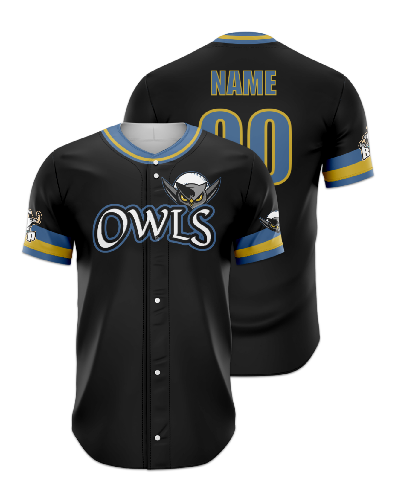 Rendered product preview, stack