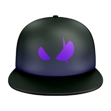 5 Panel Mesh Flat Bill Sublimated Cap preview, front