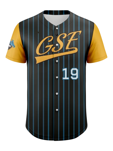 GSE Baseball Jersey preview, front