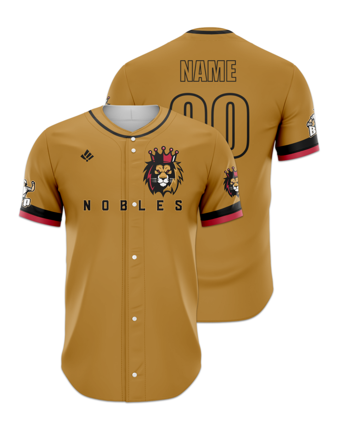 Rendered product preview, stack