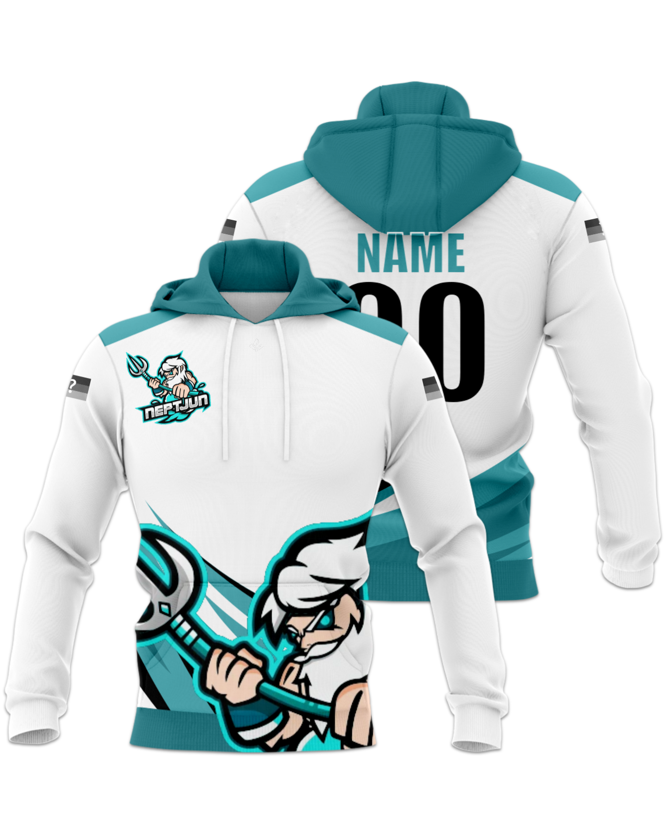 Rendered product preview, stack