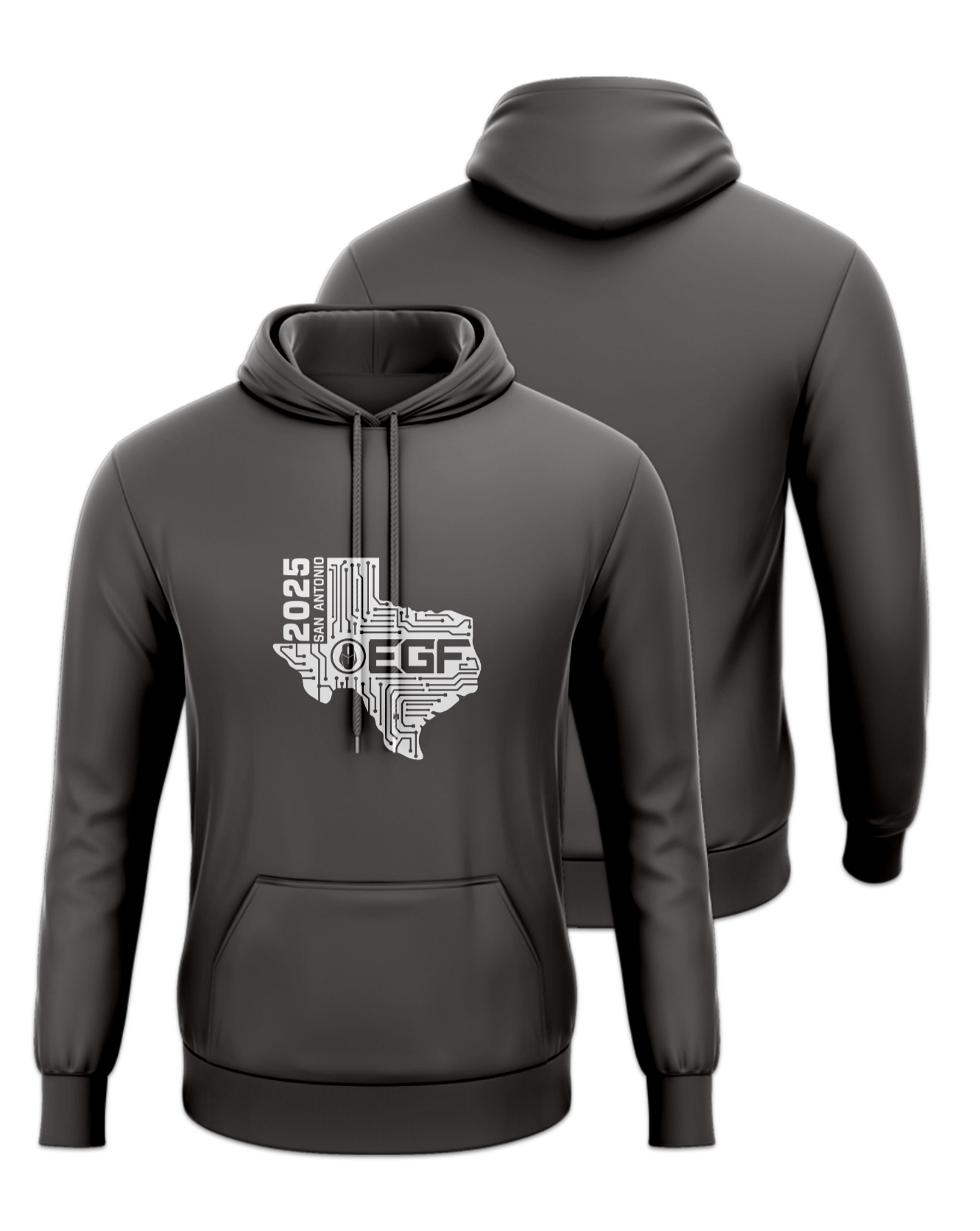 Rendered product preview, stack