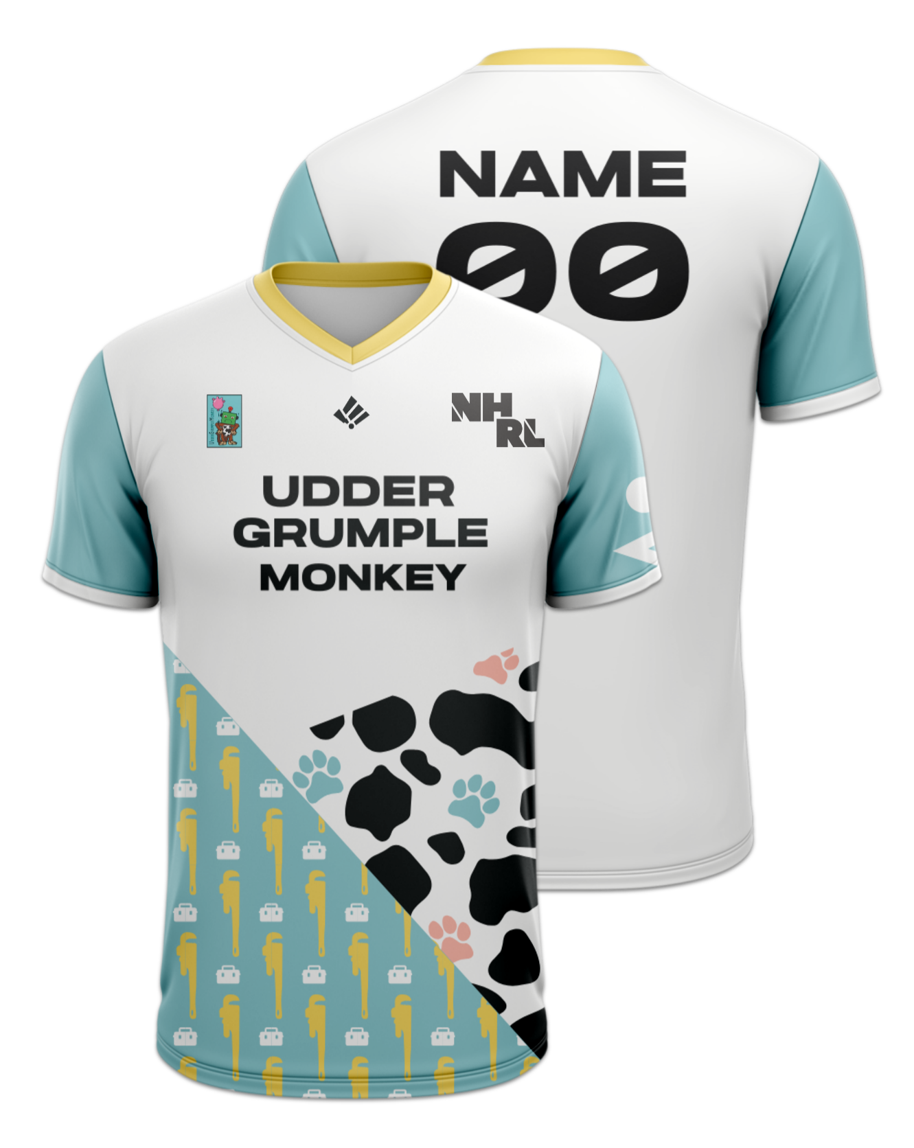 Rendered product preview, stack