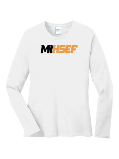 Port & Co Women's Long Sleeve Core Cotton Tee preview, front