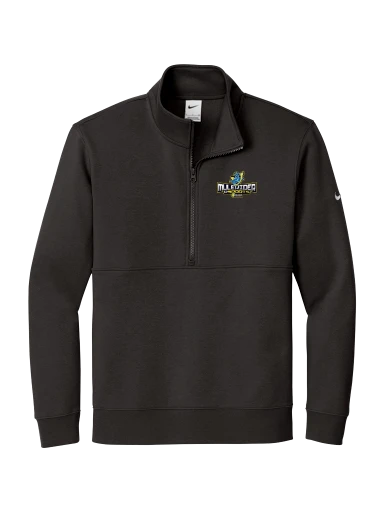 Nike Club Fleece Sleeve Swoosh 1/2-Zip preview, front