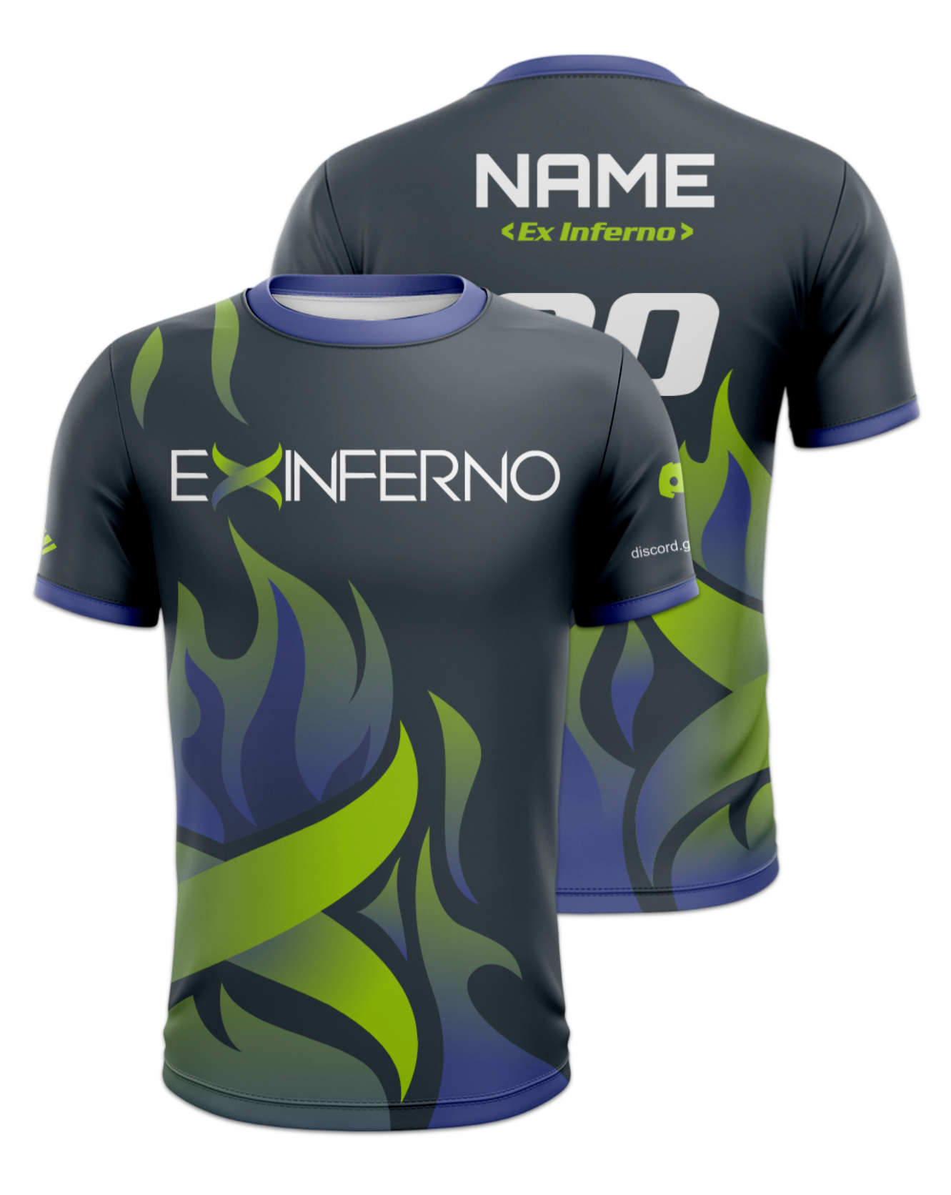 Rendered product preview, stack