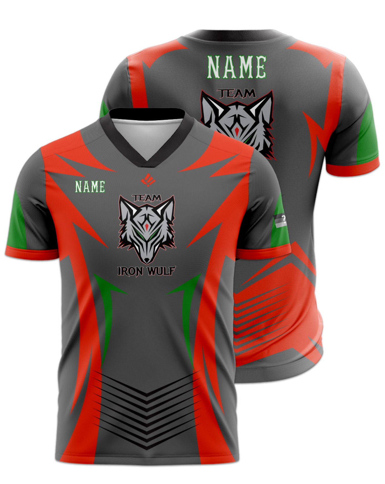 Rendered product preview, stack