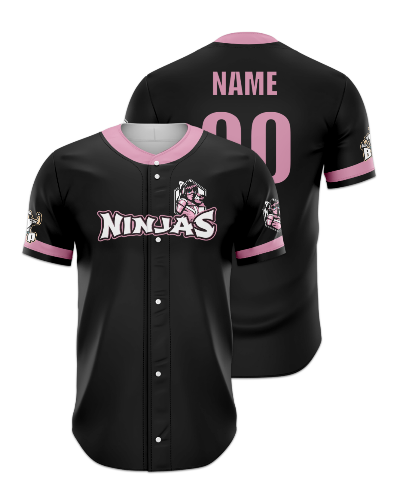 Rendered product preview, stack