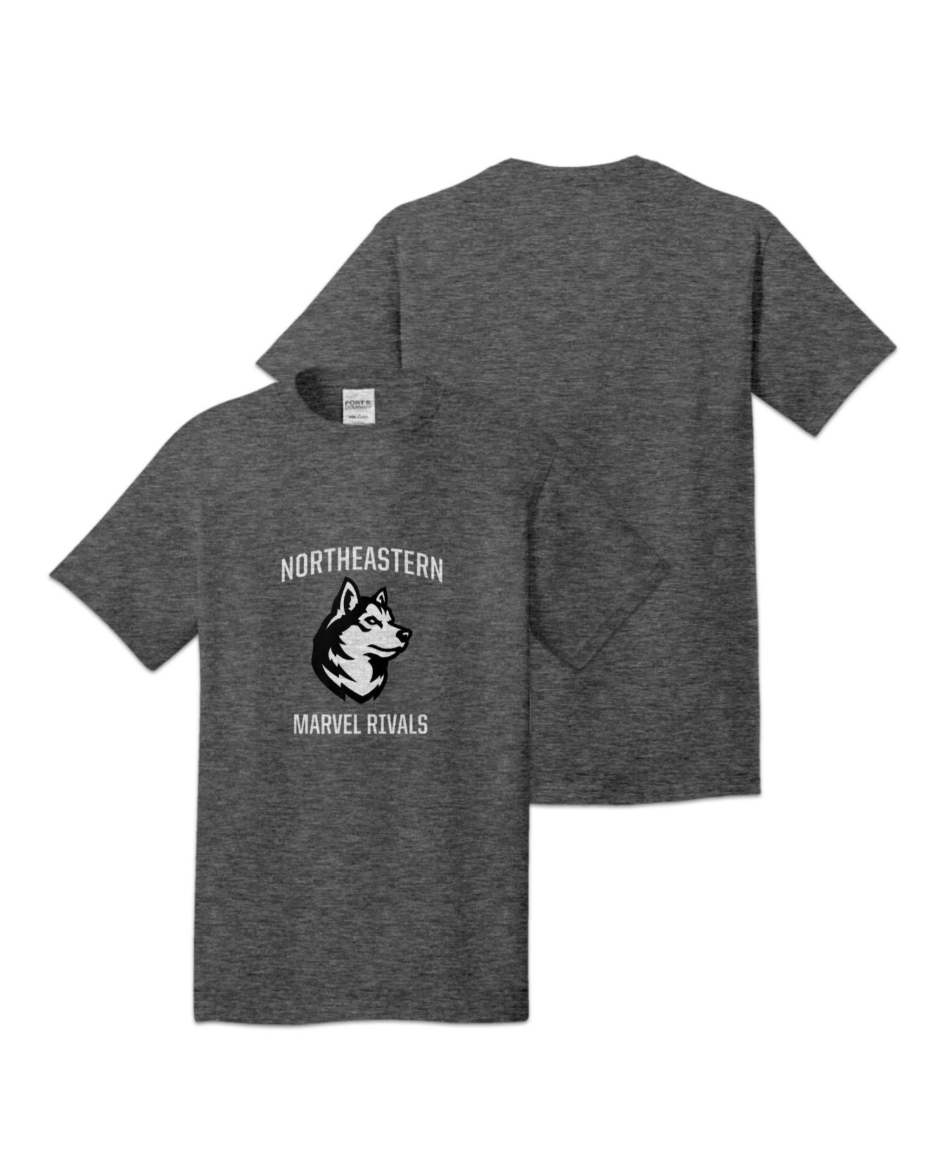 Rendered product preview, stack