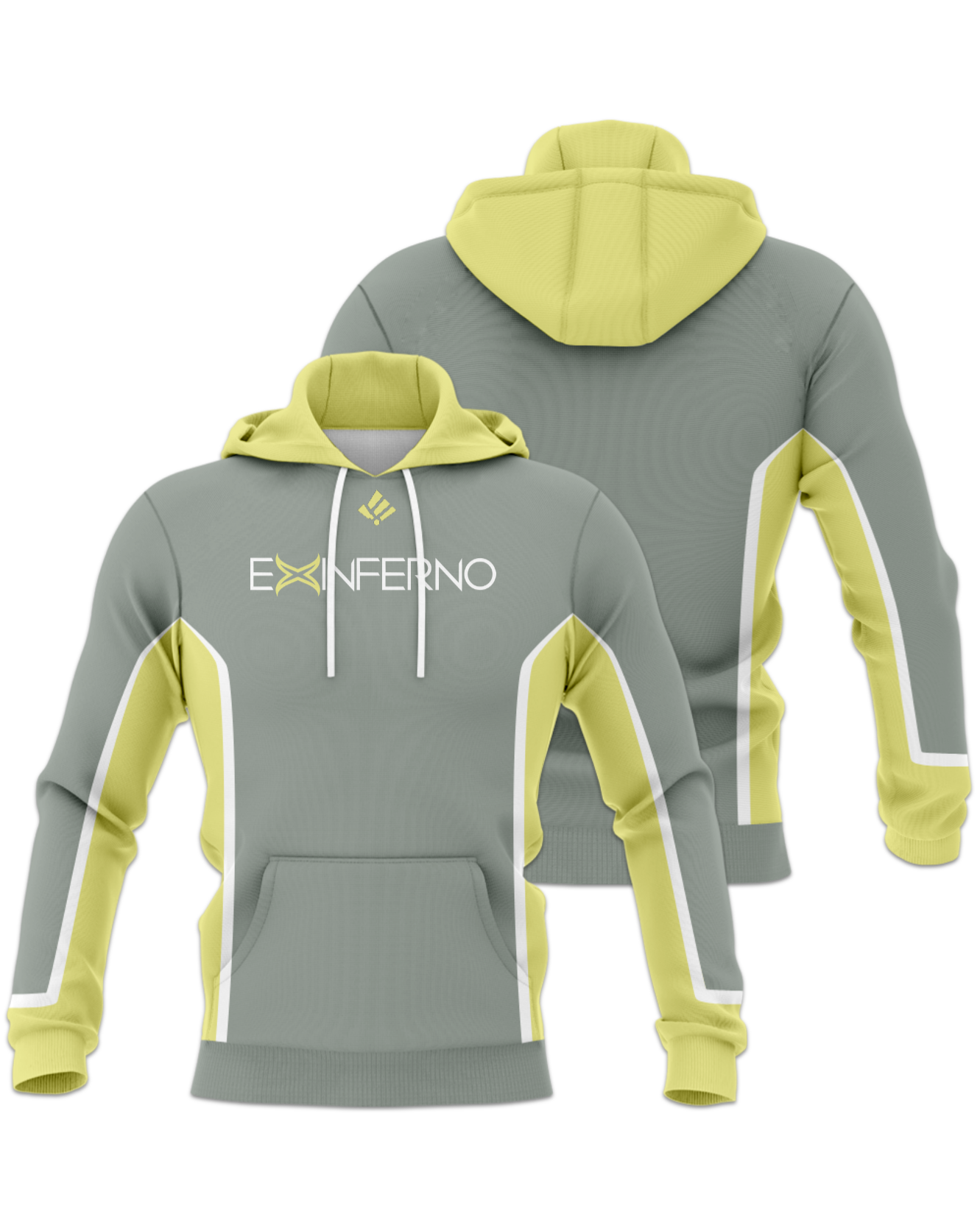 Rendered product preview, stack