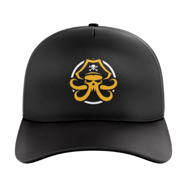 5 Panel Curved Bill Cap preview, front