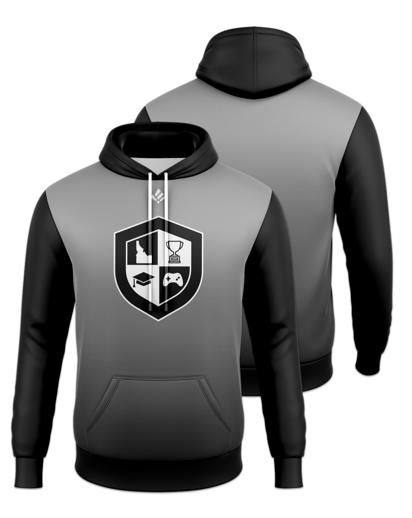 Rendered product preview, stack