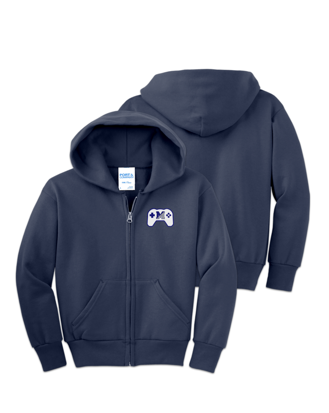 Rendered product preview, stack