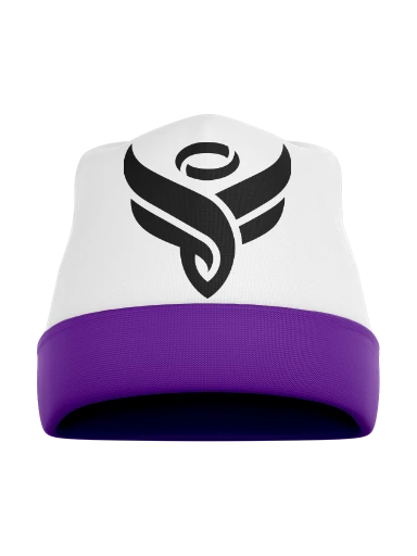 Sublimated Lightweight Folded Beanie Cap preview, front