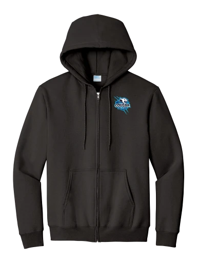 Essential Fleece Full-Zip Hooded Sweatshirt preview, front