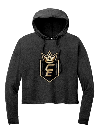 District Women's Perfect Tri Midi Long Sleeve Hoodie preview, front