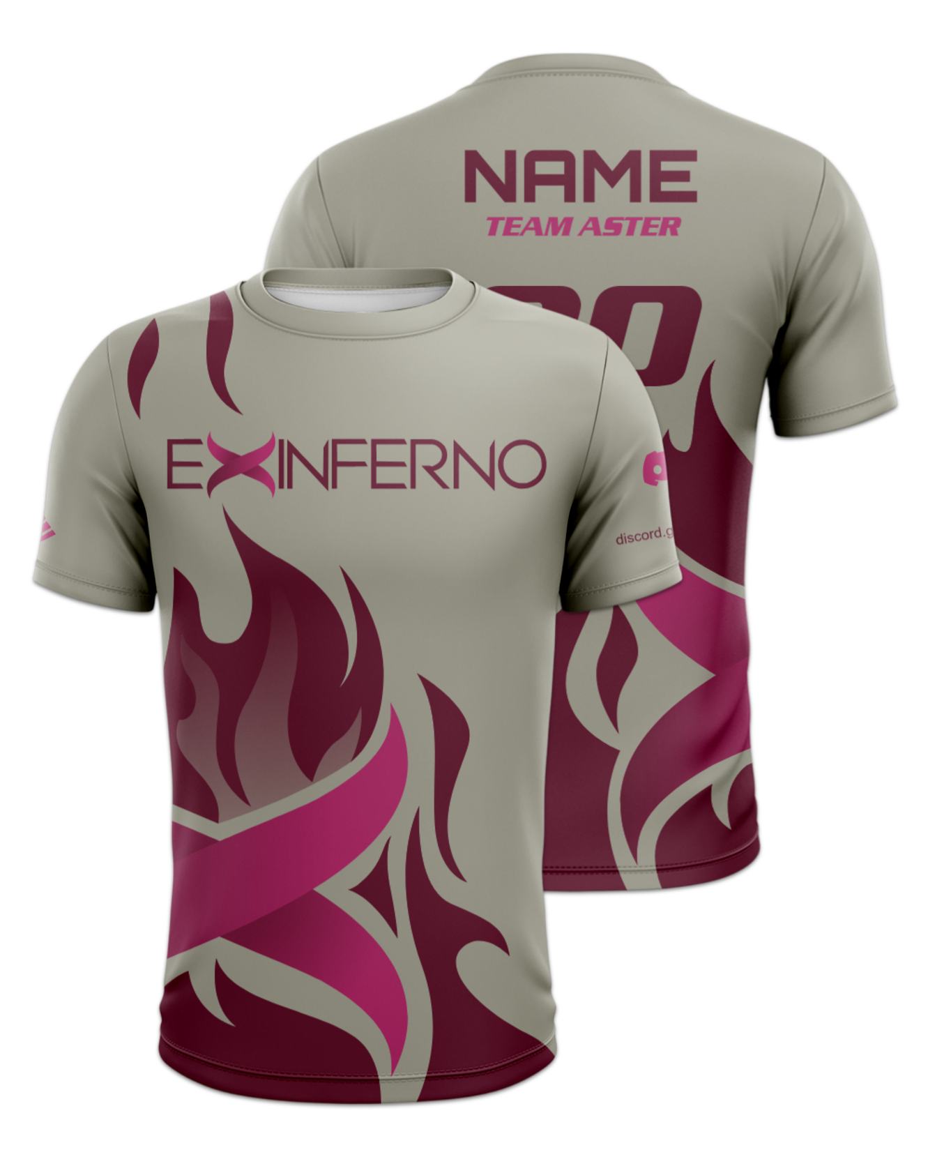 Rendered product preview, stack