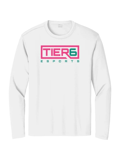 Tier 6 Fundraising Store Long Sleeve PosiCharge Competitor Tee preview, front