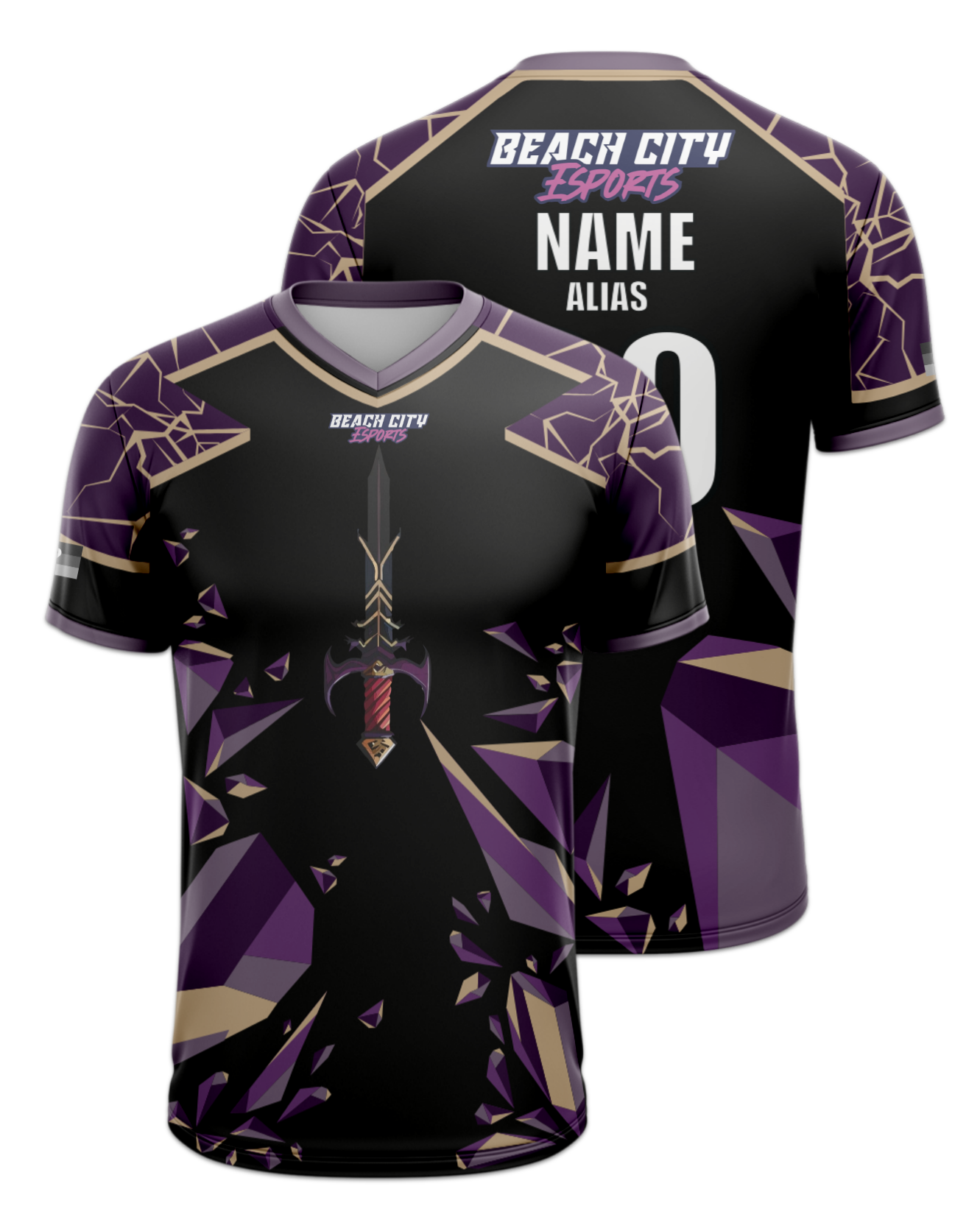 Rendered product preview, stack