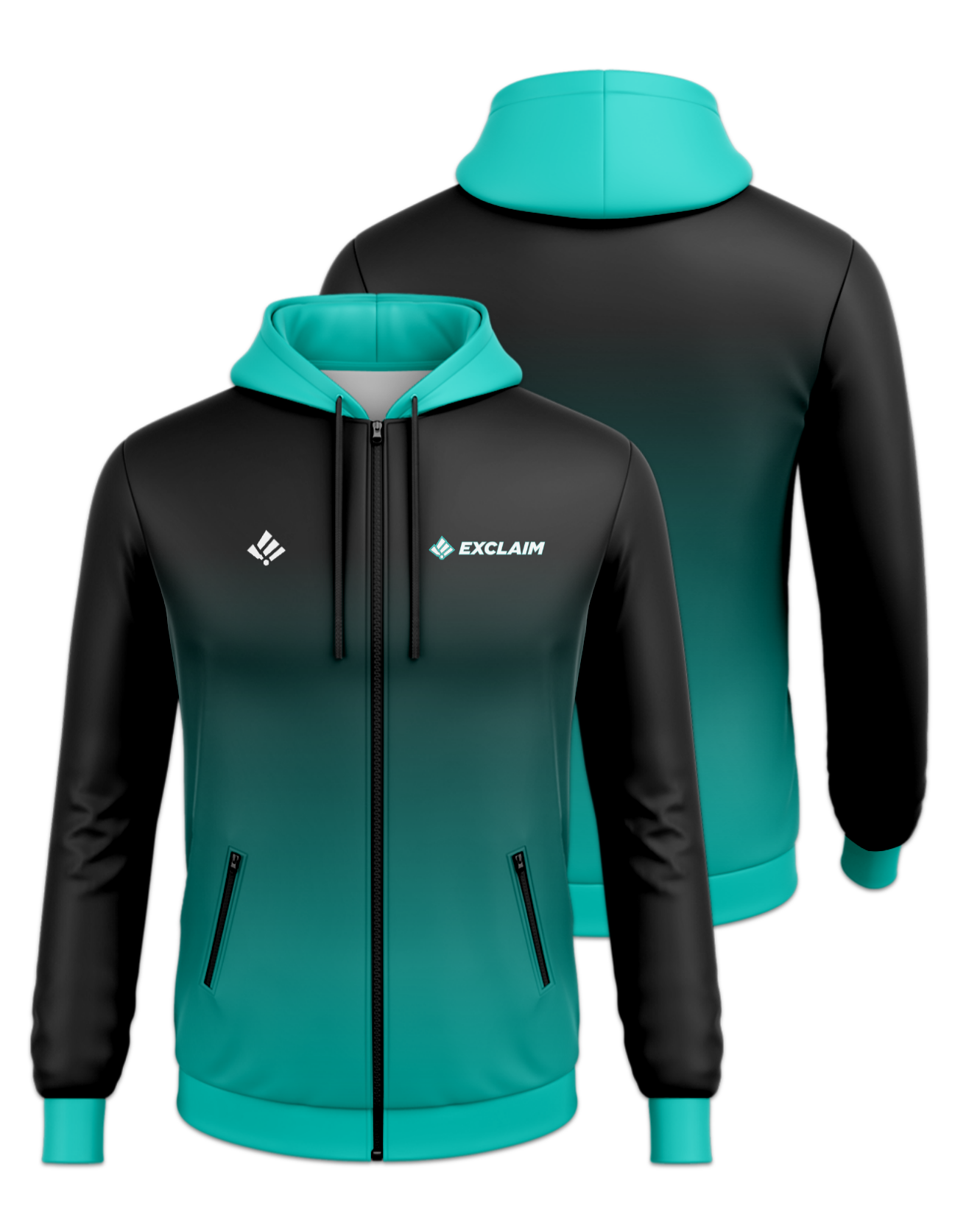 Rendered product preview, stack