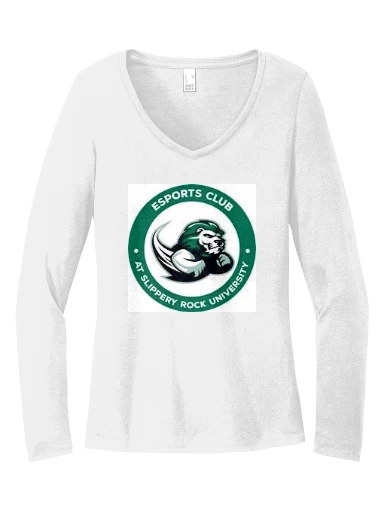 Women's Perfect Tri Long Sleeve V-Neck Tee preview, front
