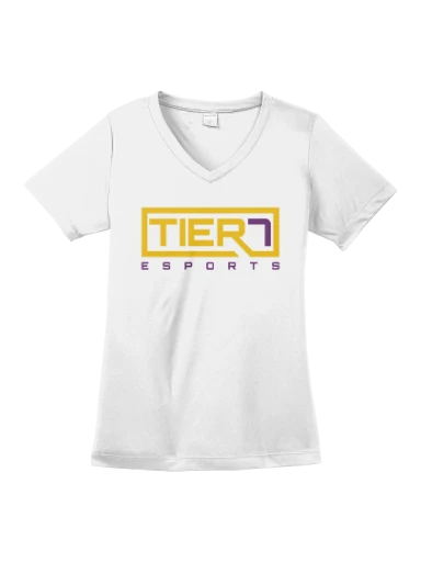 Tier 7 Fundraising Store Women's PosiCharge Competitor V-Neck Tee preview, front