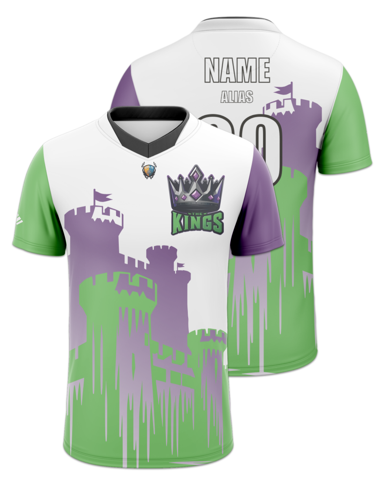 Rendered product preview, stack