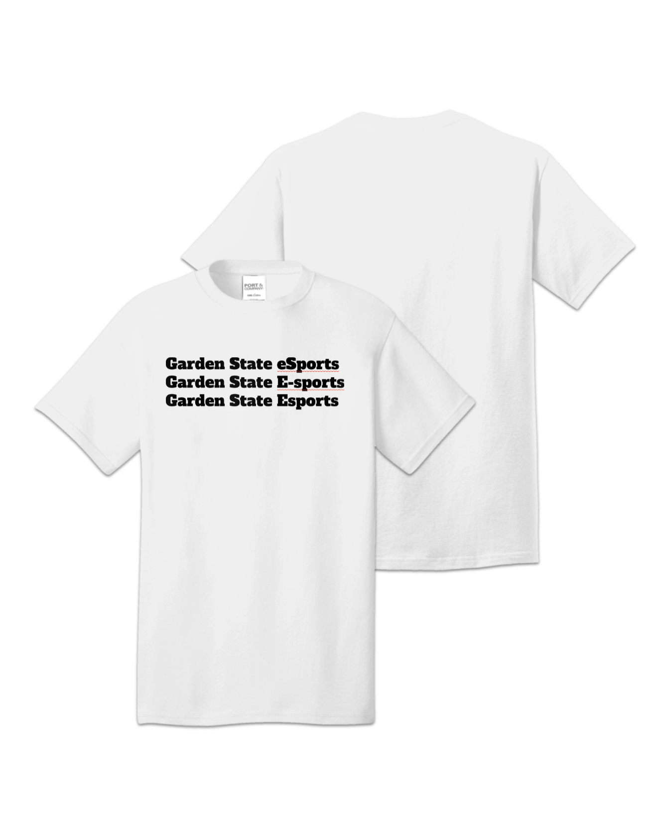 Rendered product preview, stack