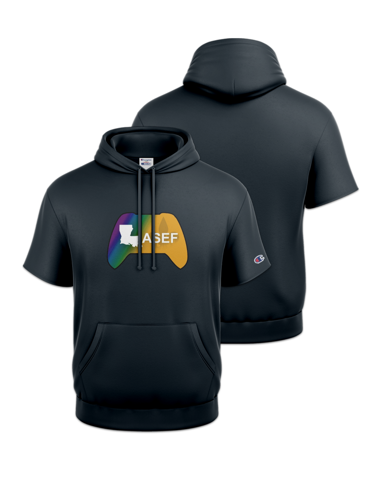 Rendered product preview, stack