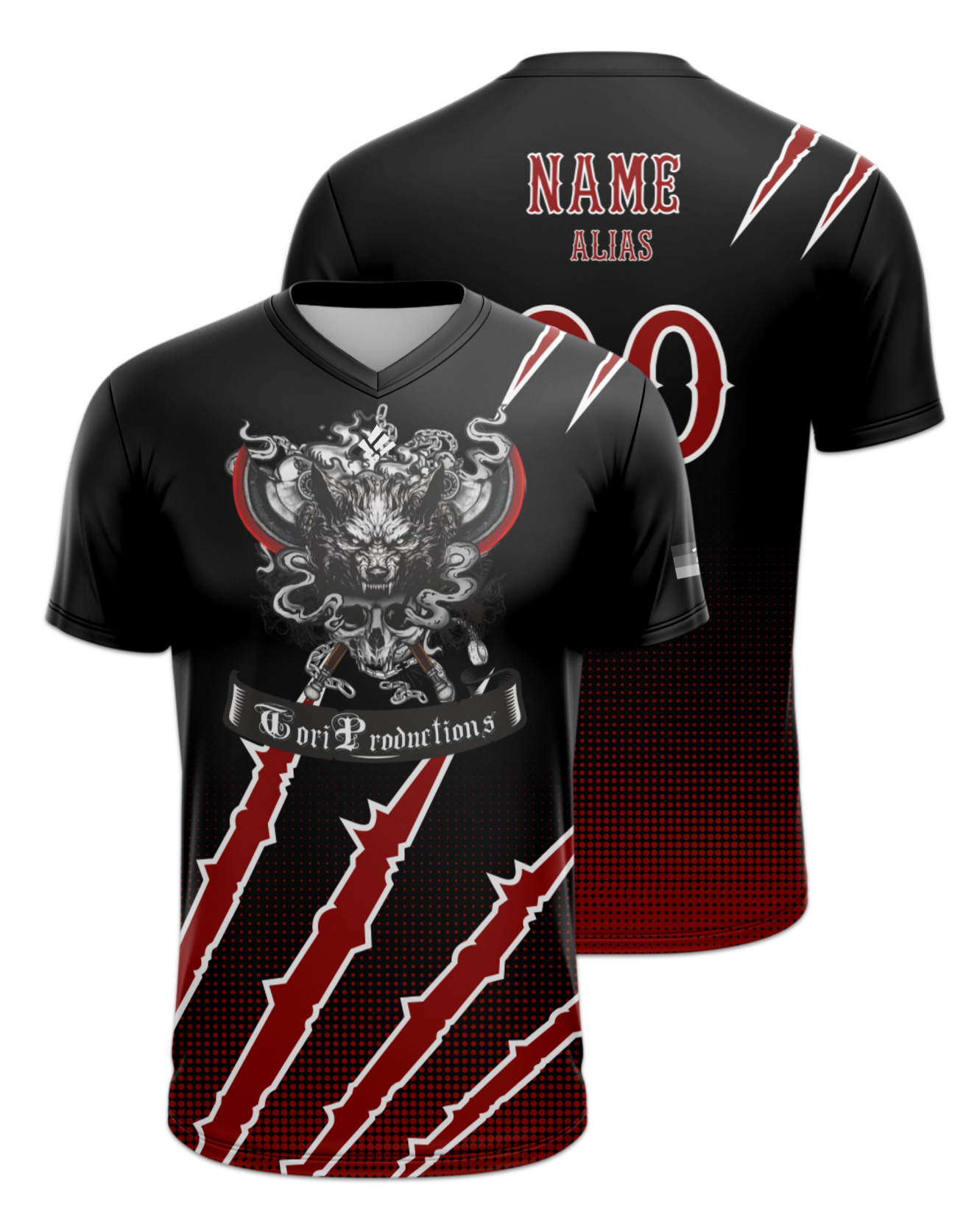 Rendered product preview, stack