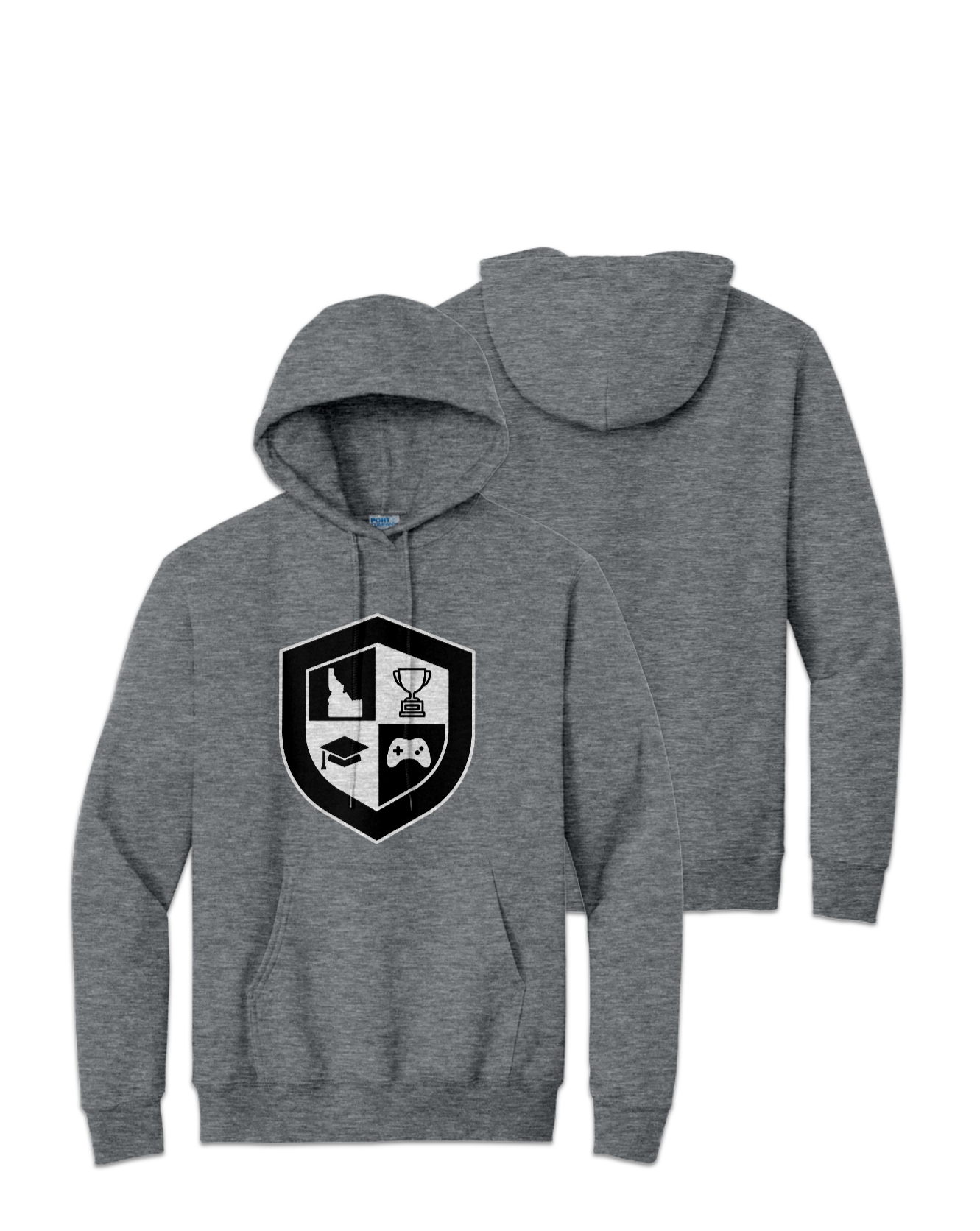 Rendered product preview, stack