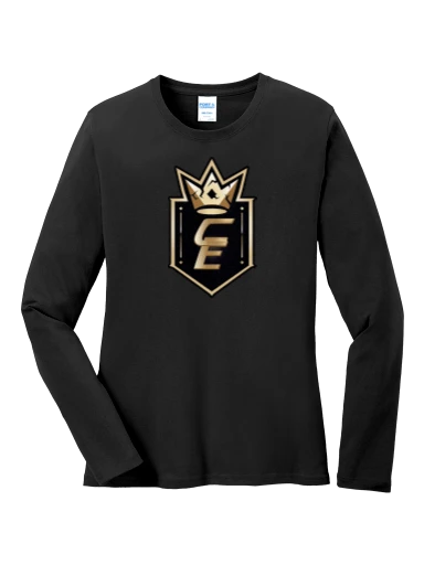 Women's Long Sleeve Core Cotton Tee preview, front
