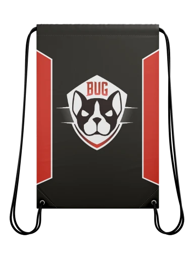 Sublimated Drawstring Bag - 9.25" x 14" preview, front