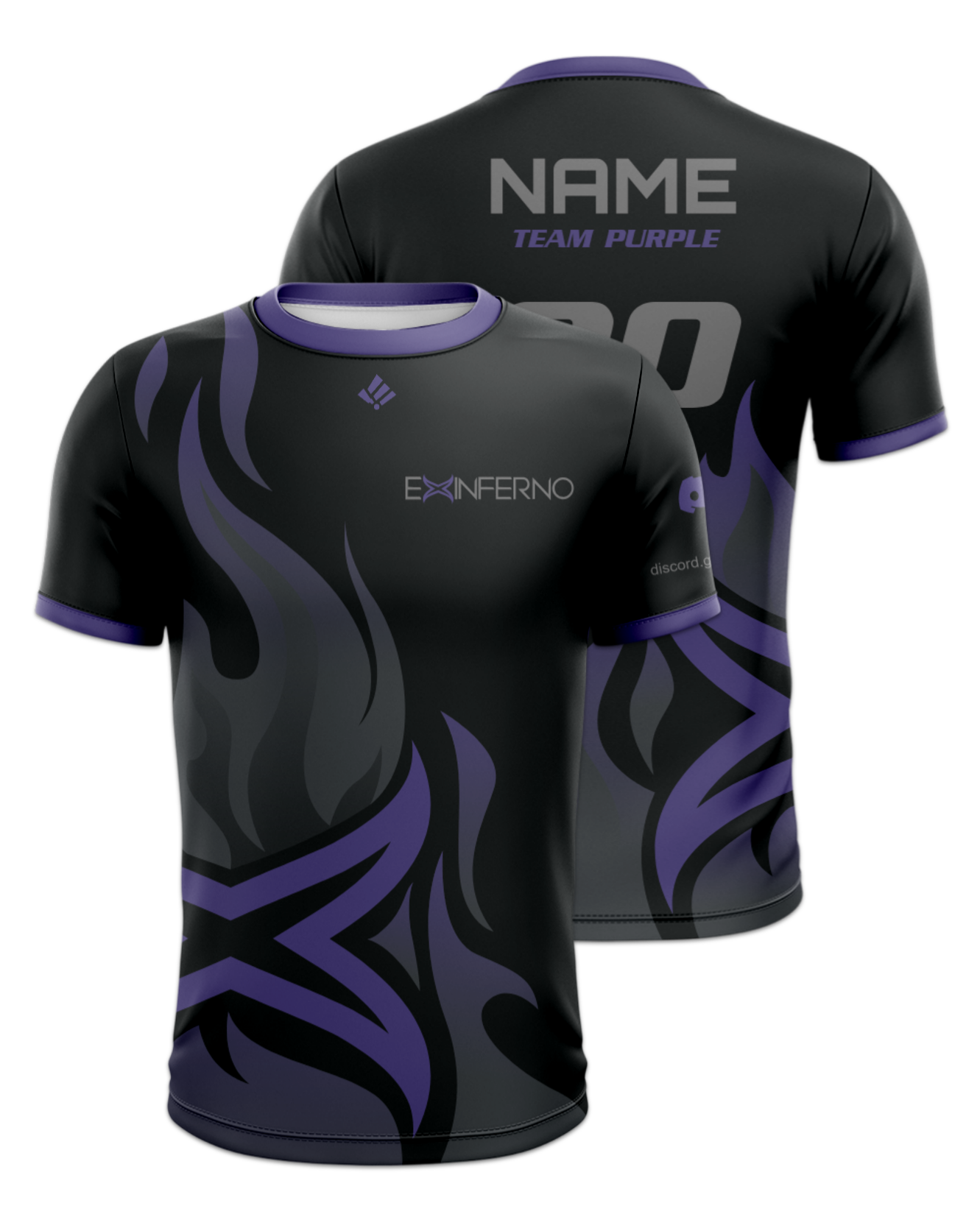 Rendered product preview, stack