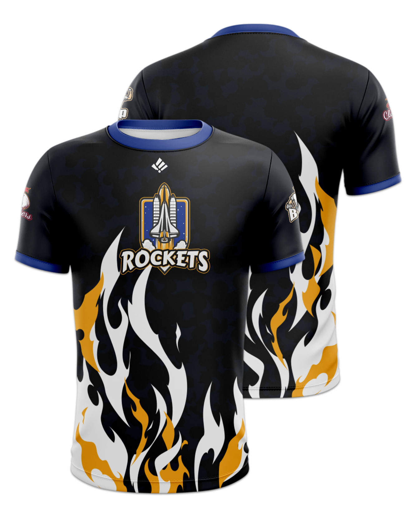 Rendered product preview, stack