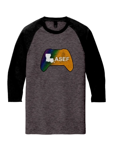 District Perfect Tri 3/4-Sleeve Raglan preview, front