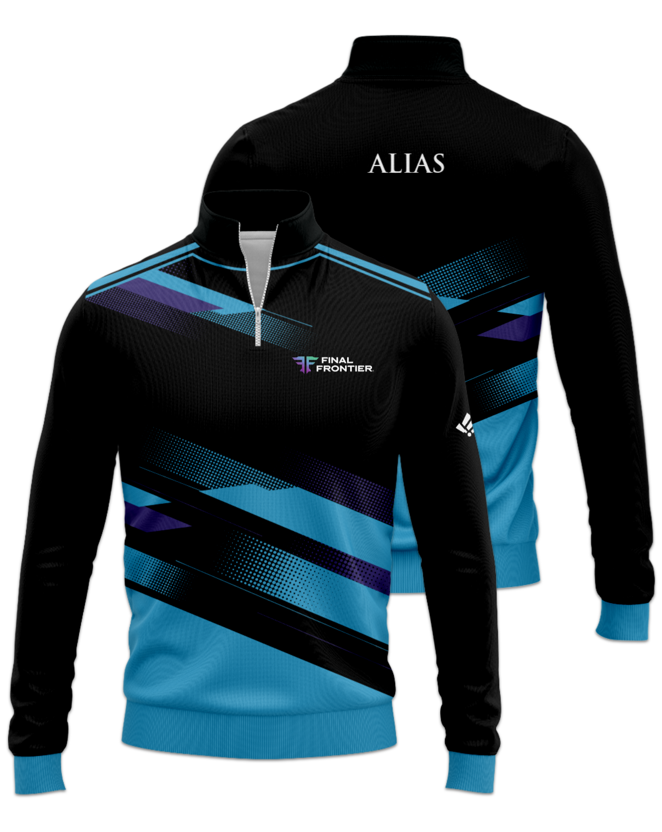 Rendered product preview, stack