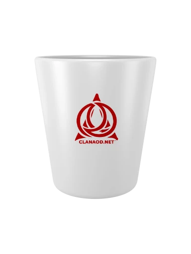 Ceramic Shot Glass 2oz preview, front
