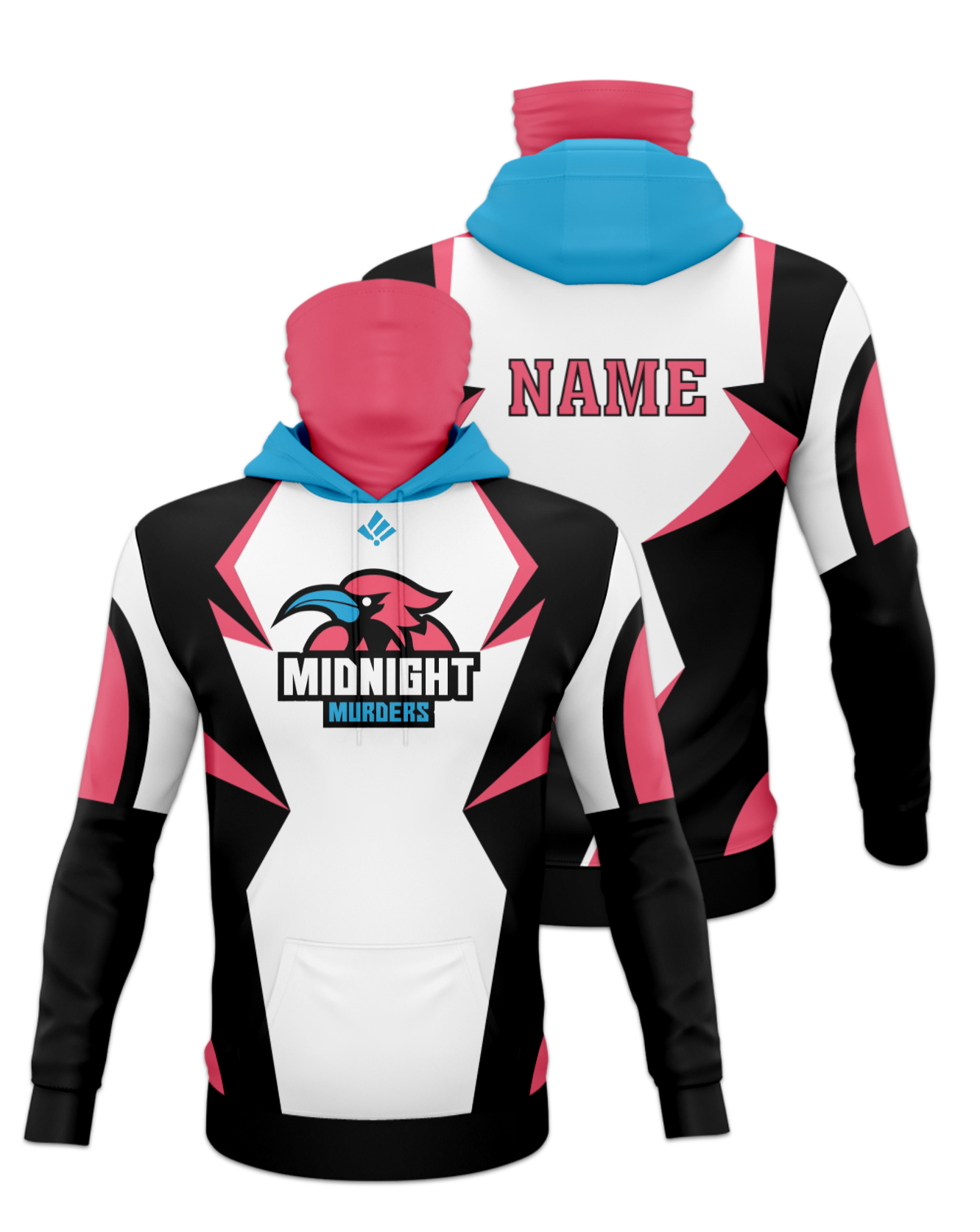 Rendered product preview, stack