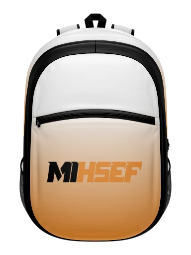 Sublimated Custom Backpack preview, front