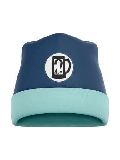 Sublimated Lightweight Folded Beanie Cap preview, front