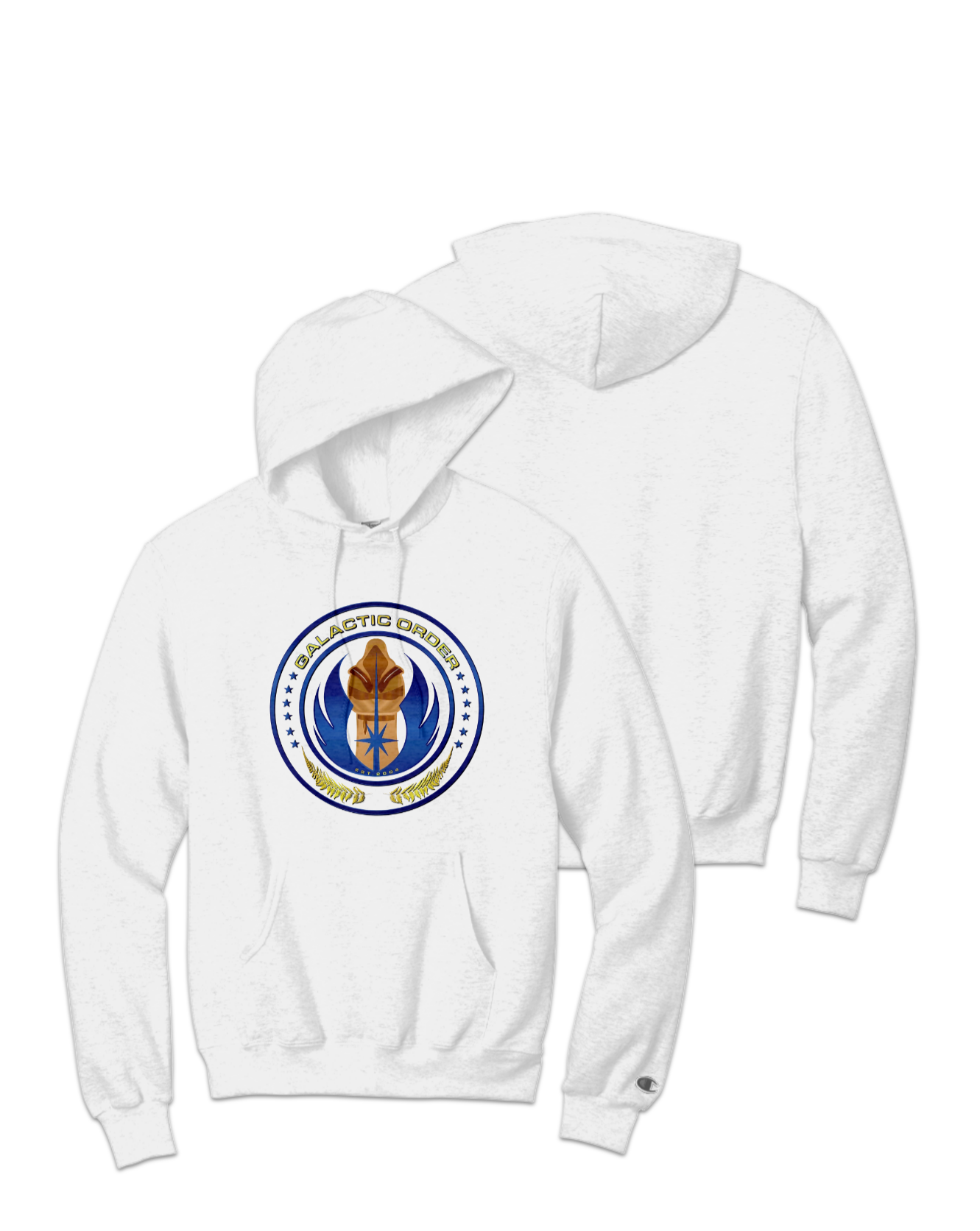 Rendered product preview, stack