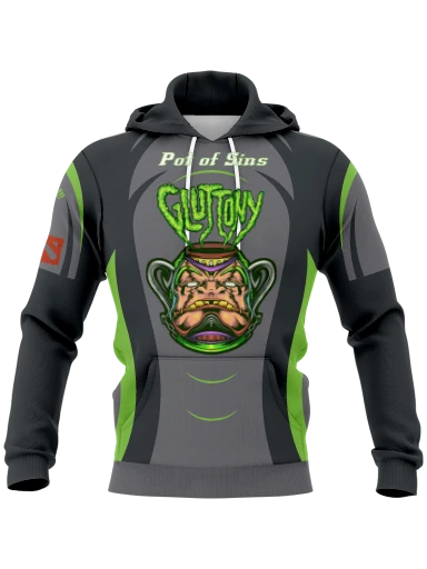 Pot of Gluttony Hoodie preview, front