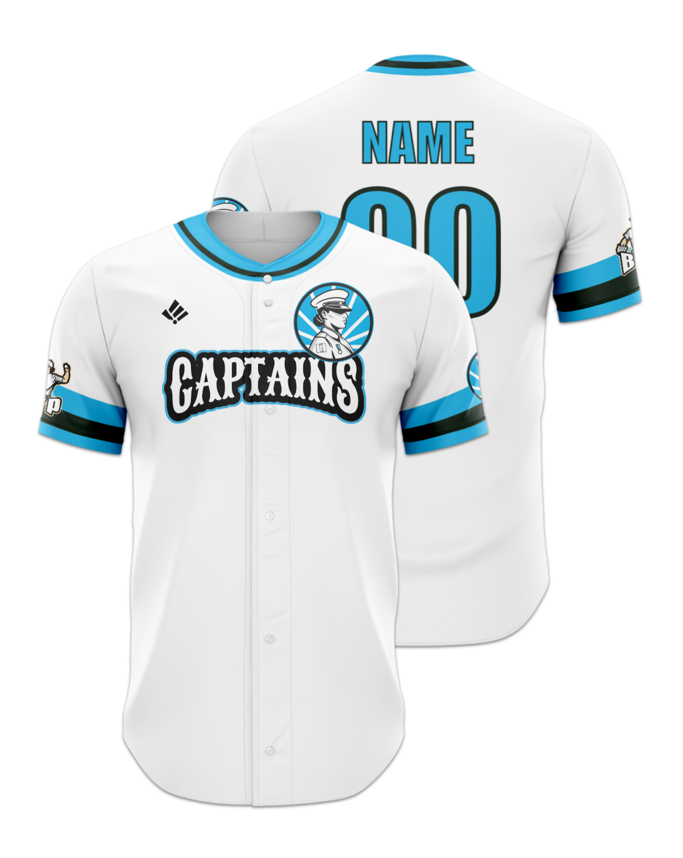 Rendered product preview, stack