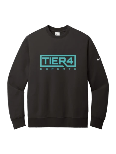 Tier 4 Fan Store Nike Club Fleece Sleeve Swoosh Crew preview, front